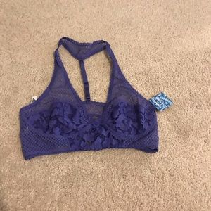 NWT Intimately Free People Lacy Racerback Bralette